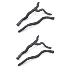 Set of 4 RADIATOR Three-Way Water Pipe Inlet & Outlet Hose for 10-15 Cruze 95390887 95390883 9075007 9075008