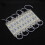 60Pcs 5050 SMD 3 LED Module LED Strip String Light Waterproof  12V Cool White 5