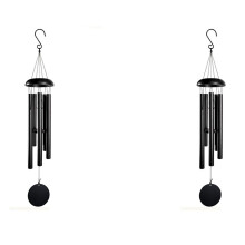 3X Retro Metal Wind Chimes Aluminum Tube Music Wind Chimes Ornaments Room Decoration Nursery Decoration