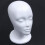 Female Foam Mannequin  Model Hat Wig Display Stand Rack white 10