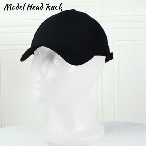 Female Foam Mannequin  Model Hat Wig Display Stand Rack white 1