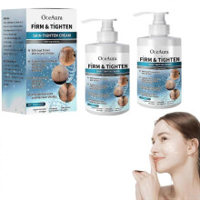 (2Pcs)Firm Tighten Skin Tighten Cream, Renew Skin Firmness, Anti-Aging Neck and Dcollet Day&Night Body Cream, Moisturizing, Lifting & Recovery