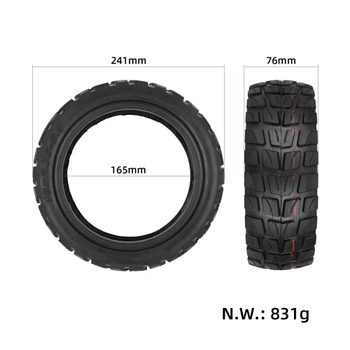 10*2.75-6.5 off-road tubeless tire 1