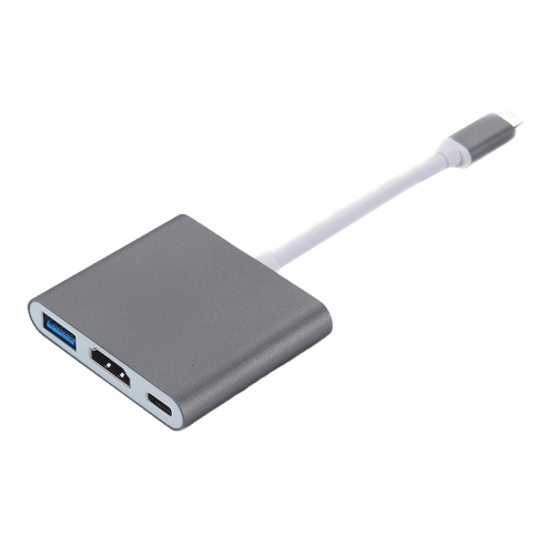 USB-C Multiport Adapter till USB (PD), USB-C, 4K HDMI-kompatibel