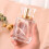 Nachfüllbare Parfüm-Sprühflasche aus Glas Gold 50 ml 4