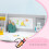 Homcom HOMCOM 2 PCs Childrens Table and Chair Set w/ Whiteboard Storage - Grey 5