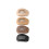 Flache Erde Runde Haarspangen Set (Oval Vierteilig) Multicolor2 7