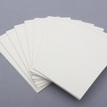 Fichas de planejamento versáteis, mini fichas de anotações com super aderência, papel cartão resistente para reuniões e lembretes no