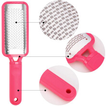 Microplane Edge Callus Remover, Salon-Quality Pedicure, Stainless Steel Foot File For Smooth Feet Treatment, Ergonomic Design Handle, Quick Hard Skin