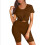 Σετ Lounge Wear για γυναίκες, ελαστικό, αναπνεύσιμο, μαλακό σορτς ποδηλασίας από 1