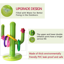 Raffreddatore gonfiabile a forma di cactus, intrattenimento per feste in PVC di alta qualità per feste a tema messicano, accessori versatili per