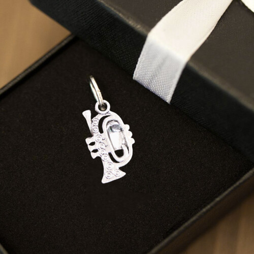 20pcs Antique Silver Musical Instrument Charm-Style A 2