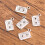Packung mit 20 Vintage-Anhängern in Form eines-Stil D 6