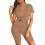 Σετ Lounge Wear για γυναίκες, ελαστικό, αναπνεύσιμο, μαλακό σορτς ποδηλασίας από 4
