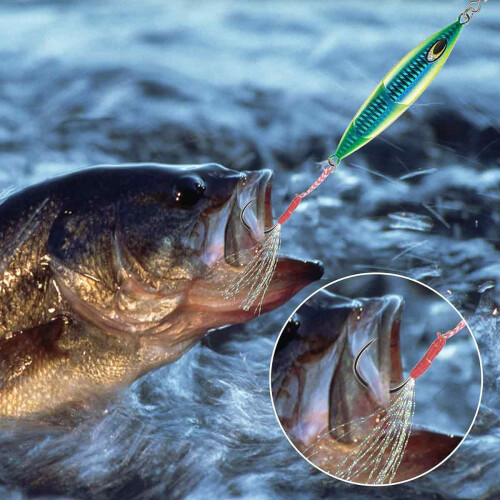 Αγκίστρια Jigging Υψηλής Αντοχής με Ανθεκτικά στη Διάβρωση Αγκίστρια, Ανθεκτική 2