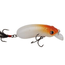 Internally Weighted Rattle Chamber Crankbait, Precise Casting Lipless Lure with Dual Hook System, Surface Artificial Hard Baits with Mouse-Shaped