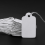 100 Pack Attached Blank Labeling Tags Price Tags with String White 2.4 x 1.4 cm 3