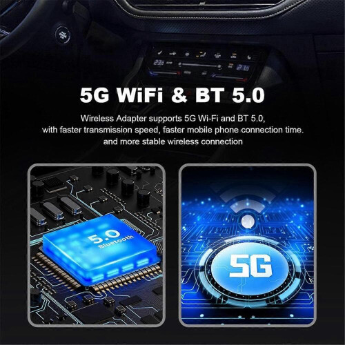 CarPlay-adapter for Android Auto kablet til trådløs CarPlay-dongle 2