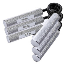 Conjunto de 3 Fortalecedores de Mão Metálicos (100lb, 200lb, 300lb) para Treinamento de Força de Punho e Antebraço