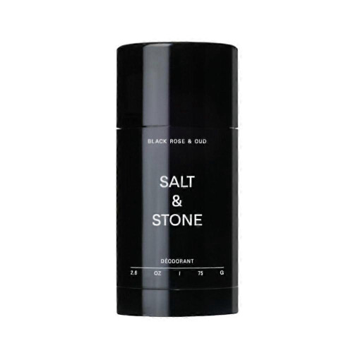 Salt # Stone Unisex Black Oud Αποσμητικό Extra_Strength Χωρίς Αλουμίνιο # Μαύρο