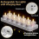 Rechargeable Tea Lights , 12 Pcs Rechargeable 6