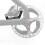 Flat-Mount to Post-Mount Adapter for 160mm Rotor Road Disc Brake Conversion Kit 3