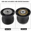 Ratnavadapter til W123 W124 W126 190E, 21mm sæt 4