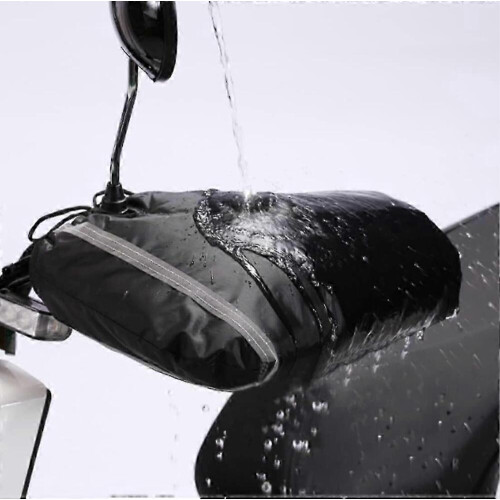 Winter Riding Handlebar Muffs: Windproof, Waterproof, Warm Grip Covers for Motorcycle 2