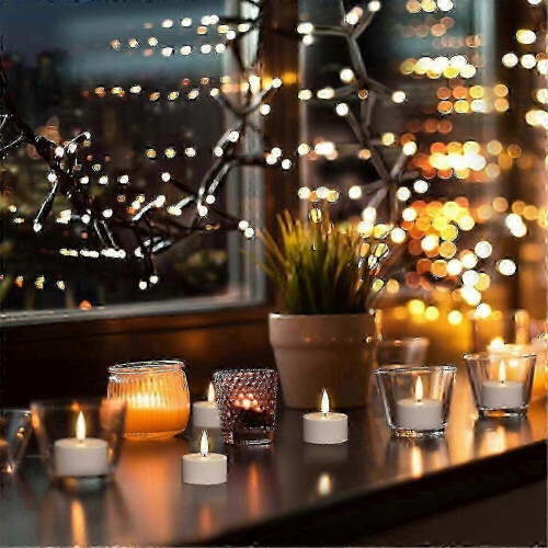 Rechargeable Tea Lights , 12 Pcs Rechargeable 2
