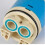 Ceramic Disc Cartridge for 40mm Mixer Tap with Plastic Lever 3