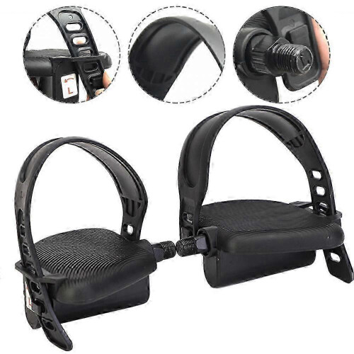 Replacement Pedals for Exercise Bikes, Durable Gym Cycle Parts 2