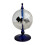 4 Blades Rotating Glass Windmill Solar Powered Crookes Radiometer Light Mill/Educational Teaching Study Tool A 1