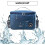 Faltbare Kühltasche, kleine Kühltasche (Marineblau) 5