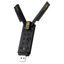 WiFi7 6500Mbps USB-Adapter BE6500 2,4G & 5,8G & 6GHz WLAN-Netzwerkkarte 802.11be Treiberloser WLAN-Adapter für Windows 10/11