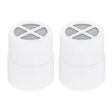 2er-Set Duschfilter-Ersatz, Duschfilter kompatibel mit Duschkopffilter-Ersatz