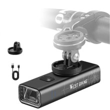 Fahrradbeleuchtungsset 800LM USB Fahrrad-Hänge-Frontlicht wasserdicht Rennradlampe