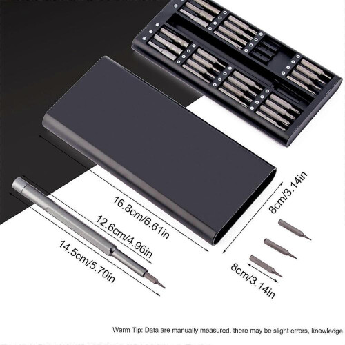 Magnetic Screwdriver Set Replaceable Screwdriver Bits for Men Tools Gift 2
