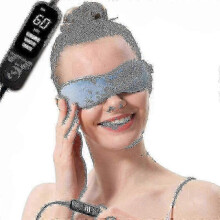 Aroma Season Verwarmd Oogmasker, Vochtinbrengende Behandeling tegen Ooglidontsteking (gerstkorrel) met Lijnzaad, Warmtetherapie om Verstopte