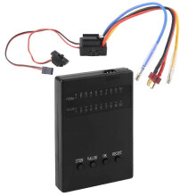 80A ESC -880 1/10 1/8 -Crawler Brush Brushed 80A 1080 Elektronischer Drehzahlregler Wasserdichter ESC mit Programmierkarte