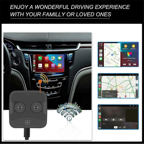 Carplay AI Box Kabellose Android Auto Smart TV Box Auto Intelligentes System Mini Box Kabellose Android Auto AI Box 2
