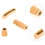 Σετ 3 τεμαχίων πατερίτσες, μαξιλαράκια ποδιών, πατερίτσες για ενήλικες και 4
