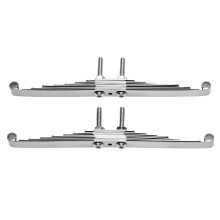 Leitfähiges Metall-Suspensionskit für 1/14 RC-Traktor, silberne Ersatzteile