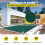 Lona de Segurança - DUOKU - SSPC-8623 - 4,9 x 8,5 m - Malha Fina - Retangular 4
