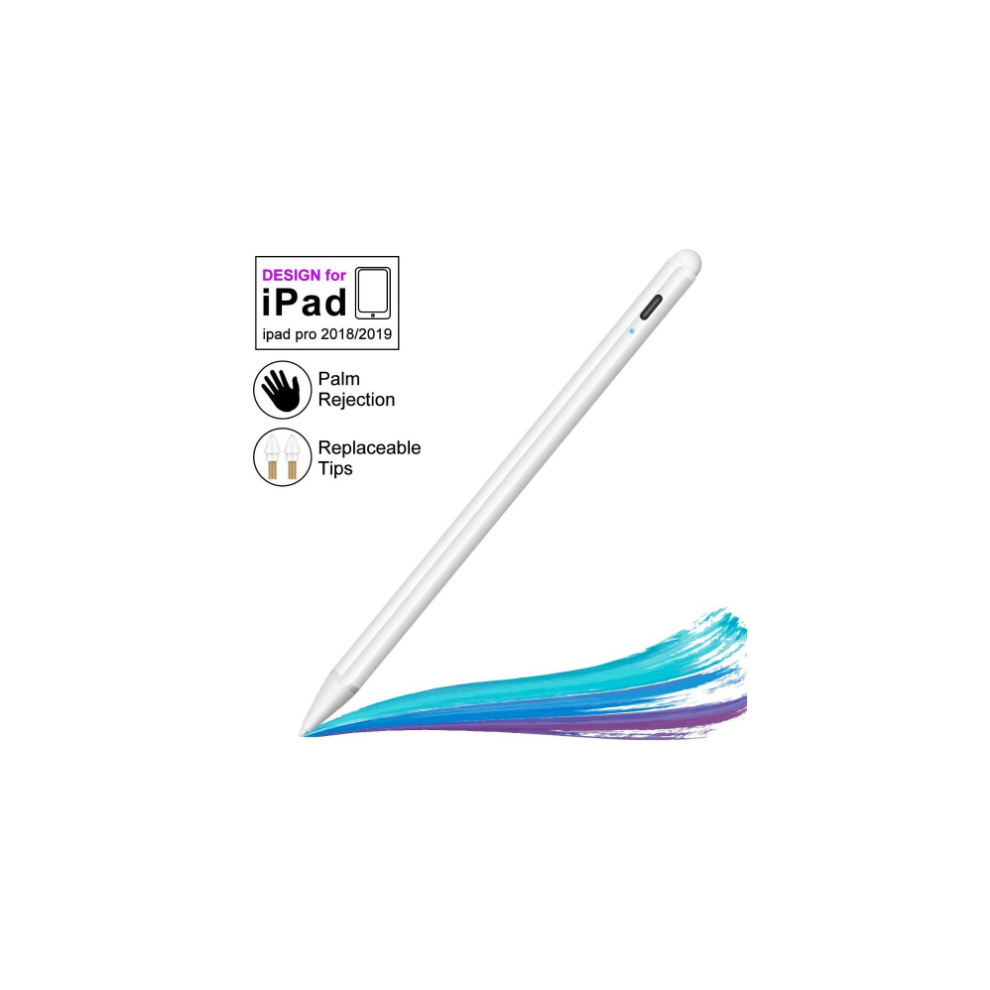 Stylish Stylus Pen For Ipad, Pixel-Perfect Precision With Magnetic Attachment & Low Power Consumption, Compatible With Ipad 2018 Release Or Later, 9169997997036