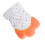 Safe Silicone Baby Teething Gloves Stimulating Teether Glove Orange 8