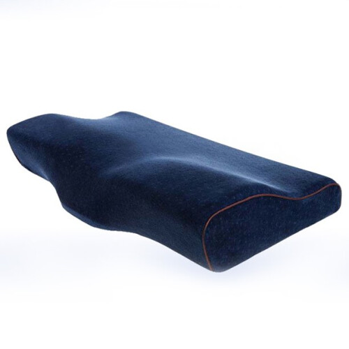 Cervical Neck Support Pillow, Massage Function Contour Memory Foam Pillow for Stress Relief and Better Breathing 1