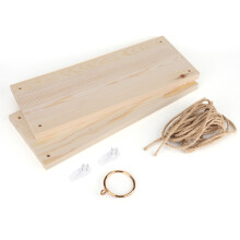 Stylish Metal Curtain Rings, Smooth Glide Curtain Hardware for Easy Installation, Versatile Home Decor Rings for Durable Drapery, No Odor Natural Wood
