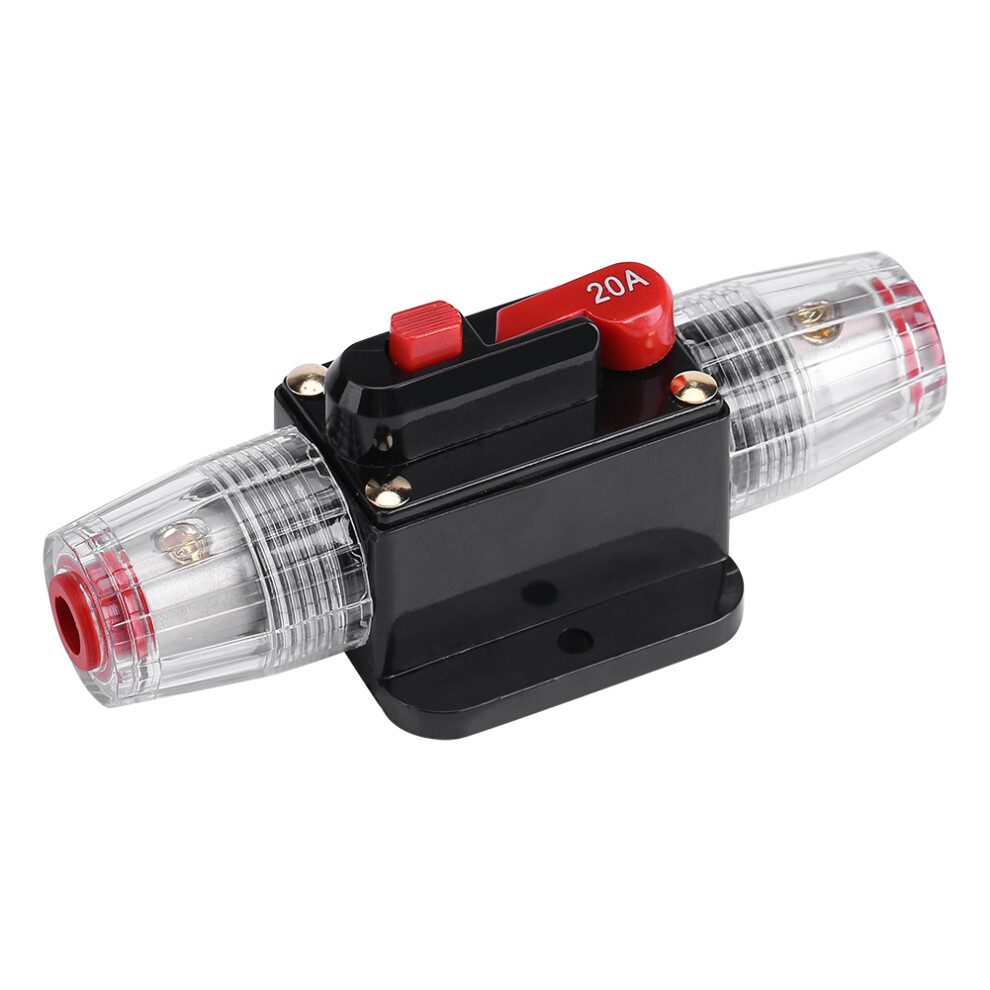 Manual Reset Circuit Breaker, Power Surges Prevention For Auxiliary Circuits, Current Damage Prevention Alloy Overload Protector 12V-24V Rated Current 9441426651024