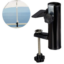 Clip per ombrellone da esterno, morsetto in metallo robusto e durevole per un supporto affidabile, struttura impermeabile per un utilizzo in tutte le