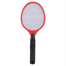 Insektenvernichter-Fledermaus, rote Farbe, tragbares Design aus Edelstahl und Aluminium mit LED-Beleuchtung, ergonomischer und robuster Rahmen für